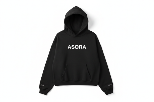 perfect now the hoodie should be very slightly cropped and oversized